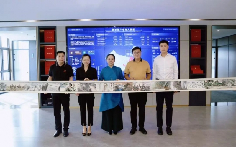 共促新時(shí)代婦女事業(yè)發(fā)展，張榮華主席與中國(guó)婦女人才網(wǎng)領(lǐng)導(dǎo)交流洽談